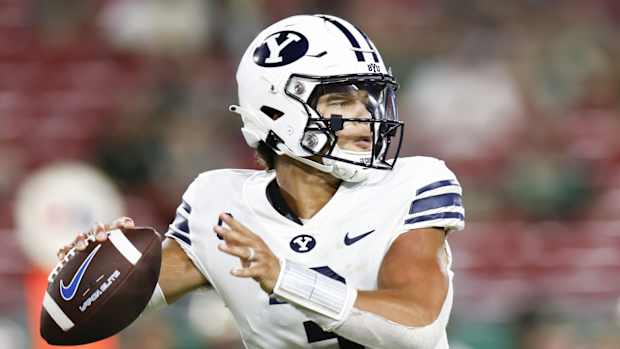 BYU vs USF Jaren Hall